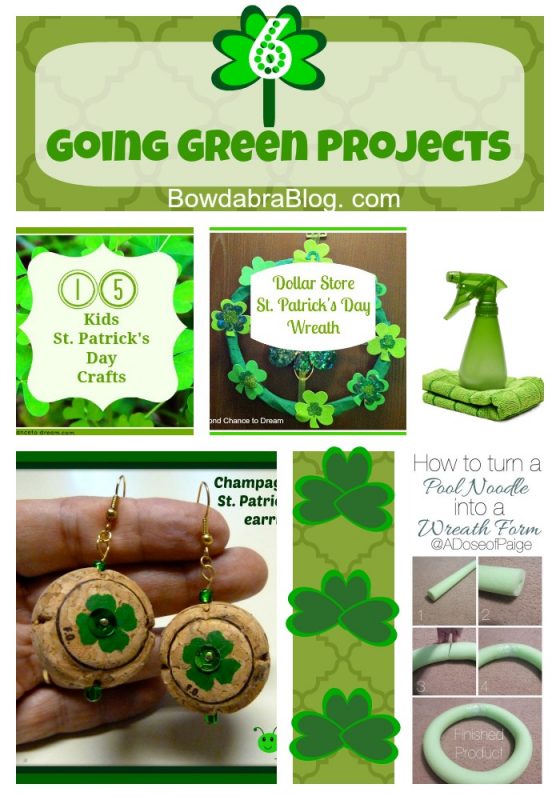 Going Green Bowdabra Blog Projects