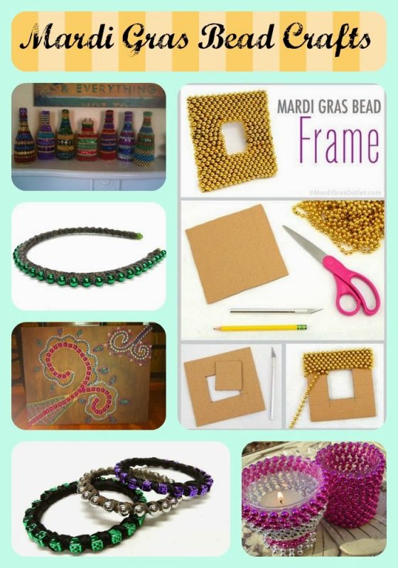 Mardi Gras Bead Crafts Sewing and Crafting with Sarah