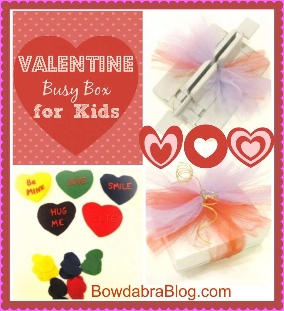 Valentine Busy Box for Kids