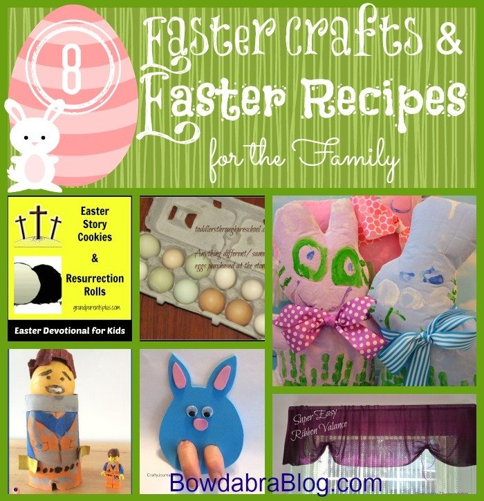 Easter Crafts & Easter Recipes Bowdabra Blog sq