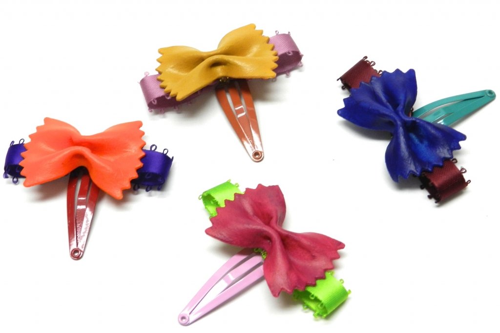 {Kids Craft} Bow Tie Noodles Hair Bows