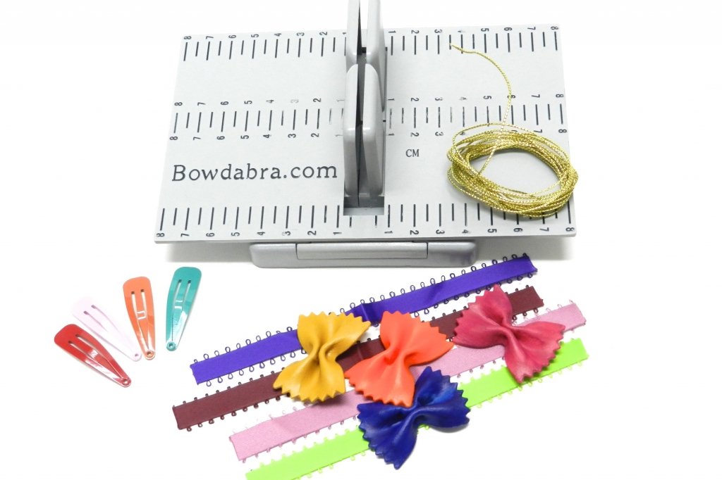 {Kids Craft} Bow Tie Noodles Hair Bows