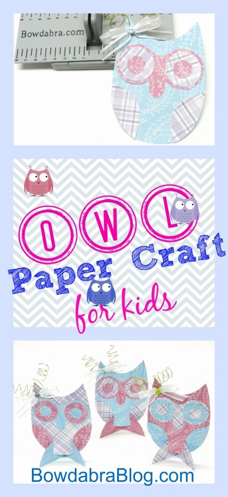 Owl Paper Craft for Kids