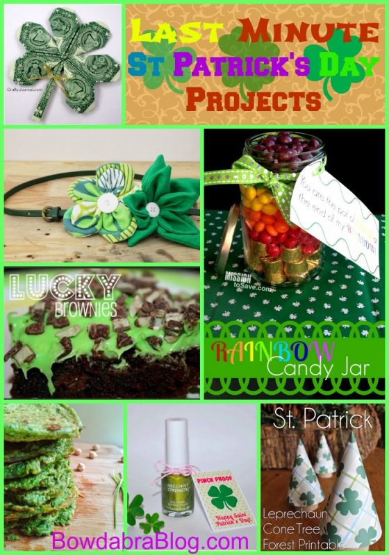 St Patricks Day Last Minute Projects