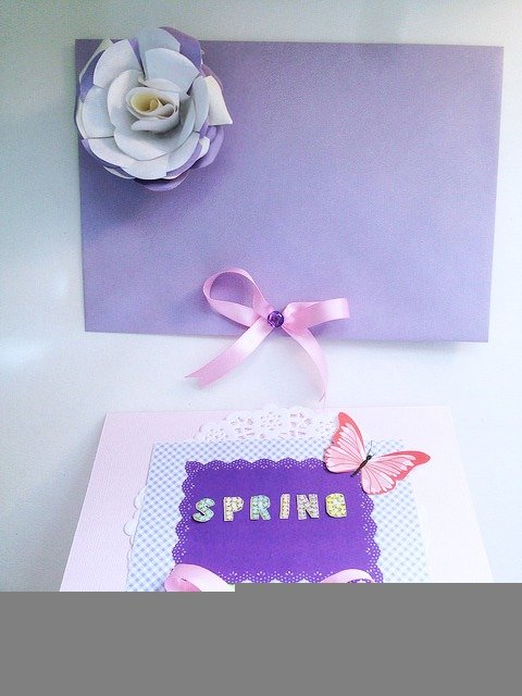 Spring Card Tutorial with Bowdabra Bow