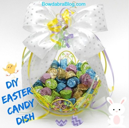 Easter Candy Dish Baskets