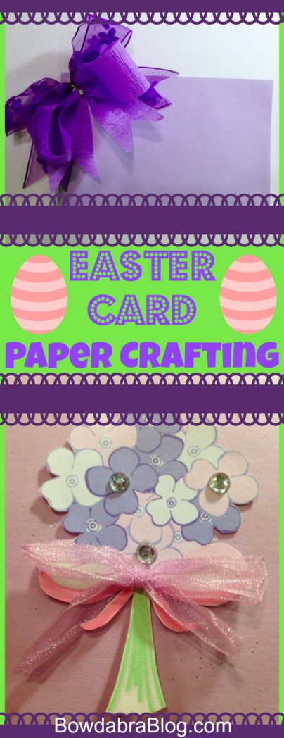 Easter Papercrafting card