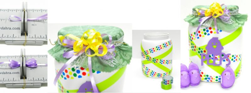 Peeps Recycled Candy Jar