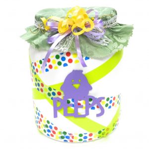 Recycled Crafts- Easter Peeps Candy Jar 15 (2)
