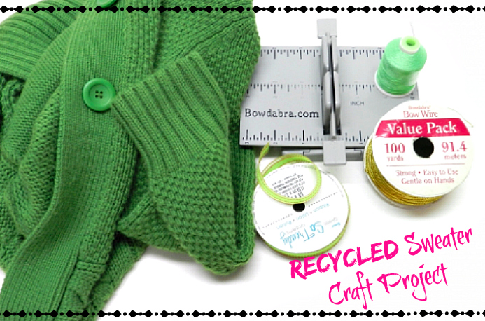 Recycled Sweater Craft
