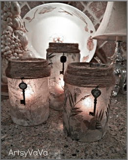 Upcycled Pickle Jars Projects