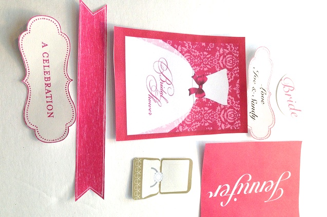 Bridal Shower Card with Bow