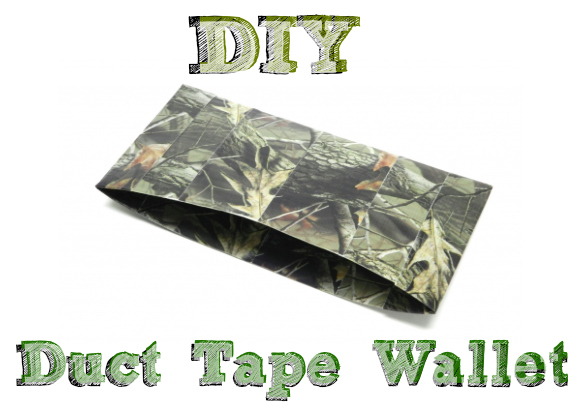DIY Duct Tape Wallet Tutorial