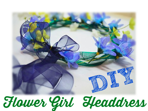 DIY Flower Girl HeadDress Tutorial