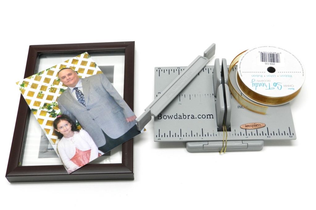 Father's Day Frame Gift with Bowdabra Bow