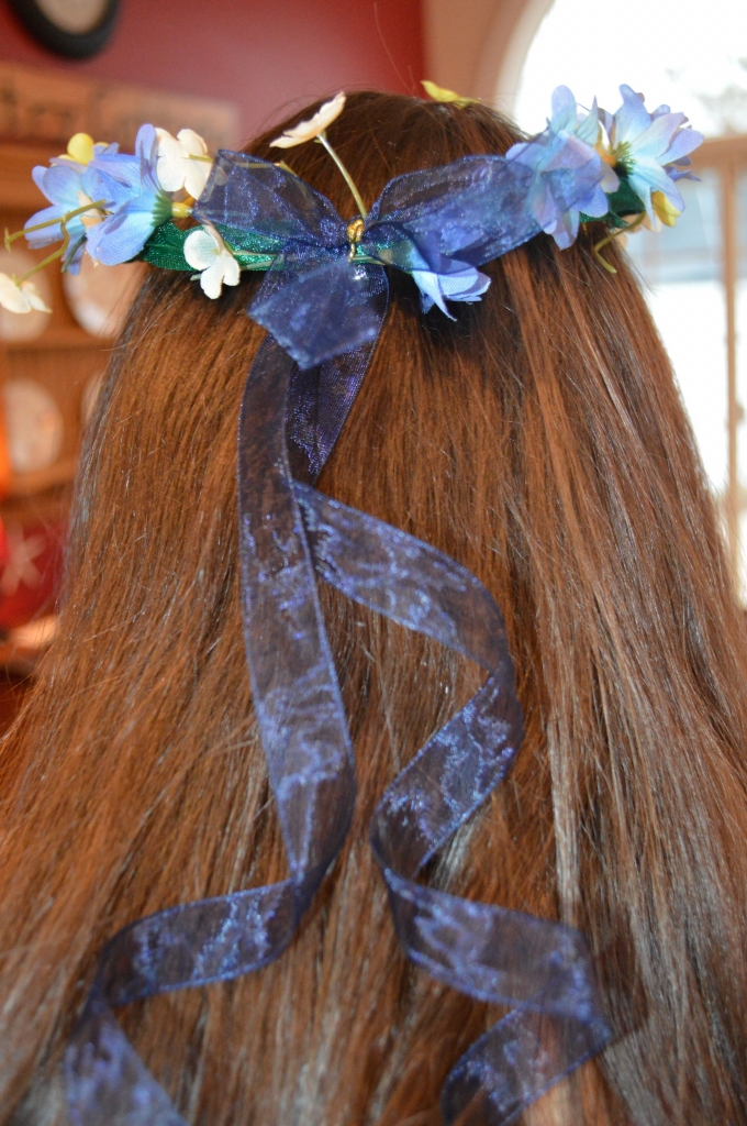 {Bridal Fashion} Flower Girl Floral Headdress
