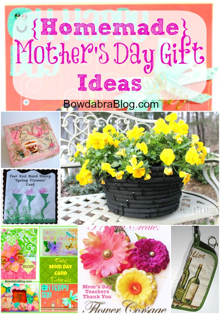 Homemade Mothers Day Gifts