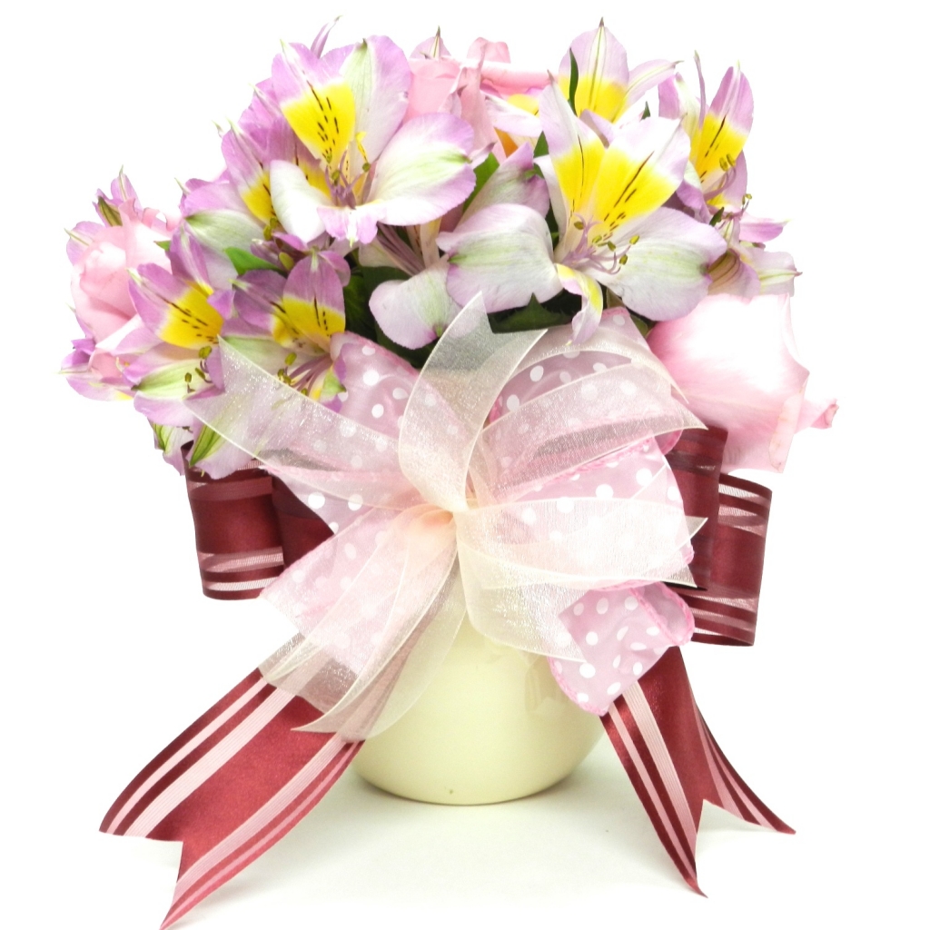 {Mother's Day Gift} Flower Bouquet with Bow