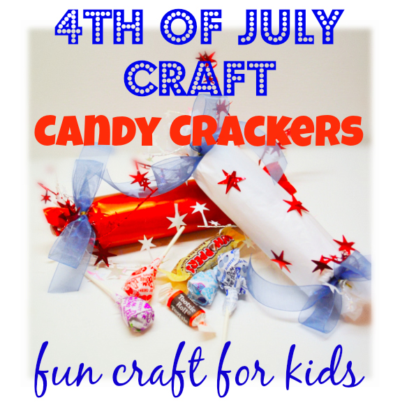 4th of July Candy Crackers for kids