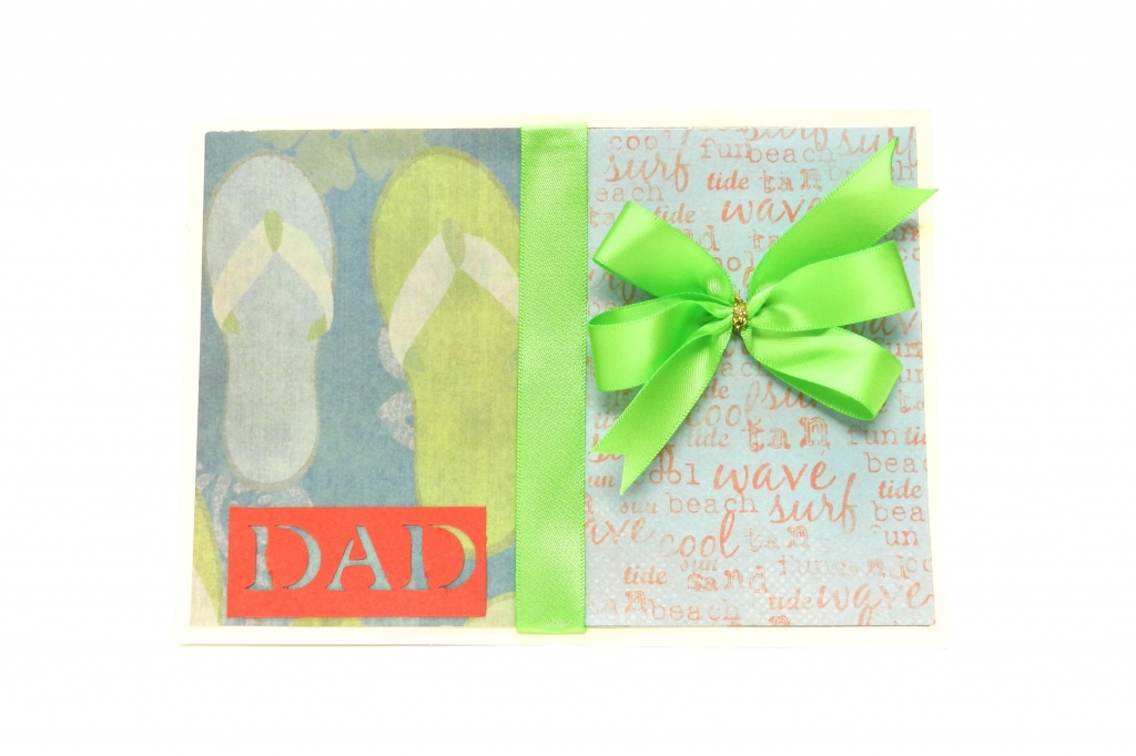Happy Father’s Day Beach Dad Card