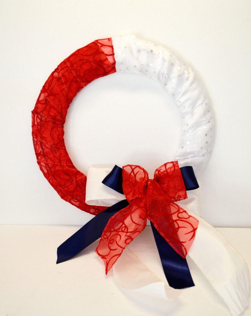 Patriotic Fourth of July Wreath Ideas by Bowdabra