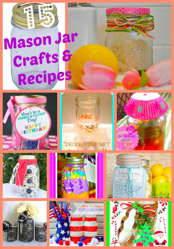 15 Mason Jar Crafts and Recipes Bowdabra Blog
