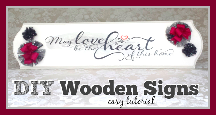 DIY Wooden Signs Bowdabra Tutorial