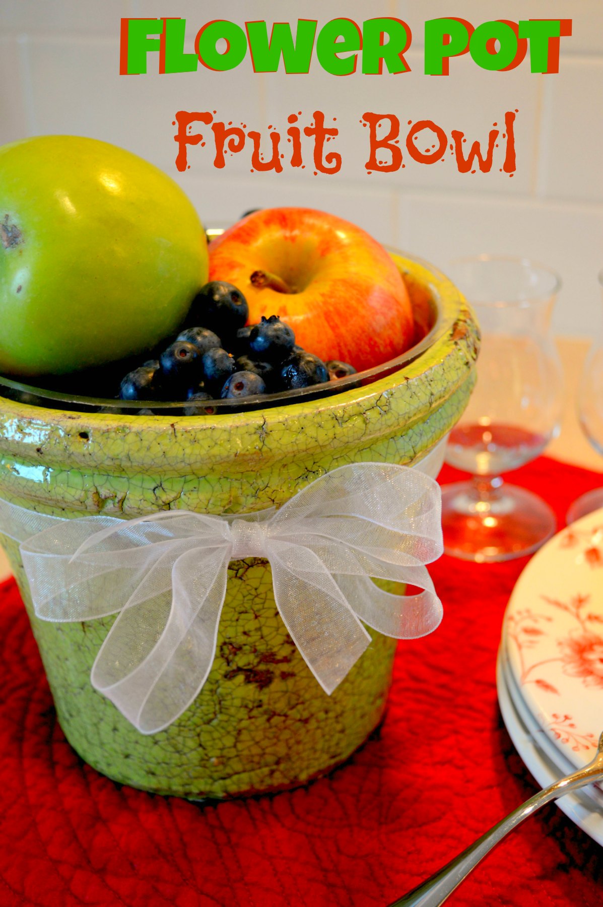 Flower Pot Fruit Bowl Bowdabra Blog