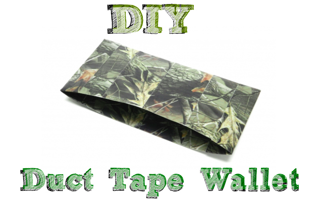 DIY Duct Tape Wallet Bowdabra Blog