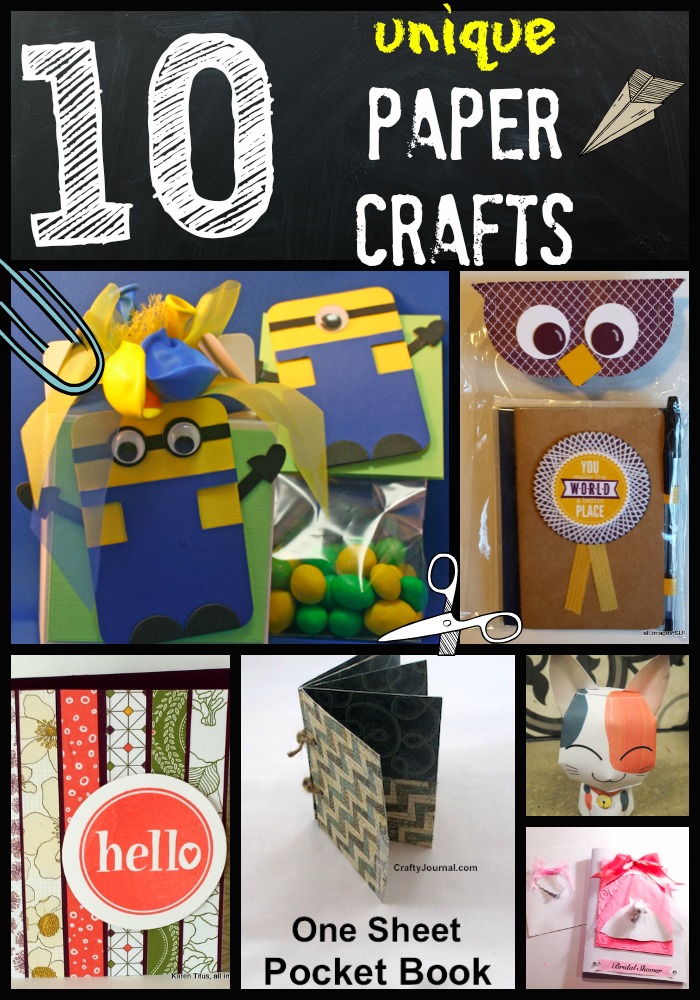 Top 10 Unique Paper Crafts