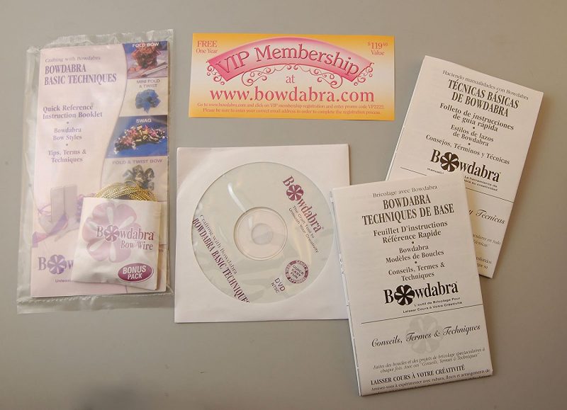 How to Make Bows with Bowdabra instructional DVD