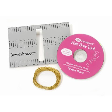 mini bowdabra hair bow tool and ruler kit - BOW2200