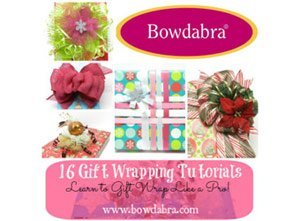 Bowdabra Tutorials - DIY Gift Wrapping Ideas