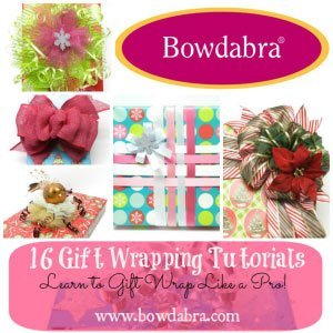 How to Gift Wrap Tutorials