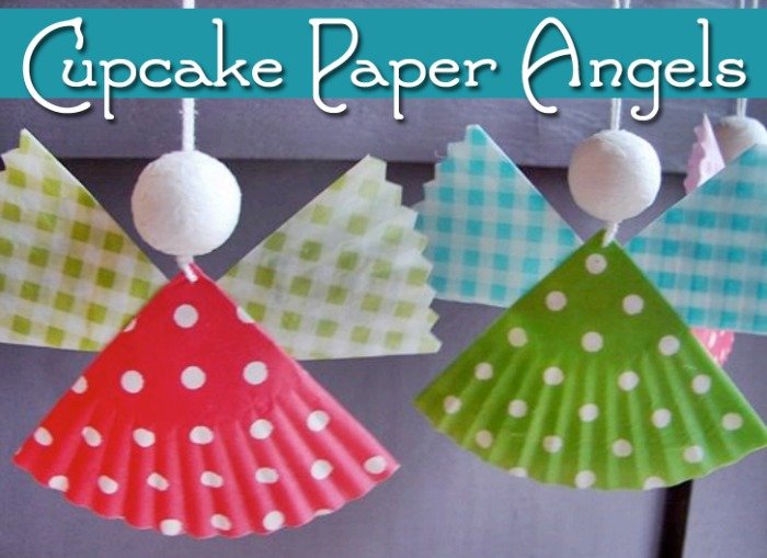 Cupcake Paper Angels