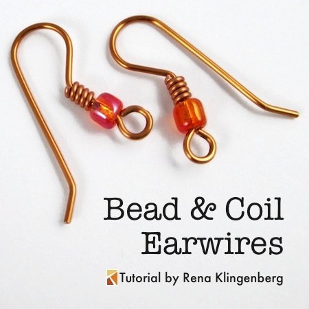 Bead And Coil Earwires Tutorial
