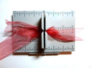 ribbon bow for gift cards