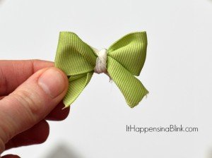 baby bow making 