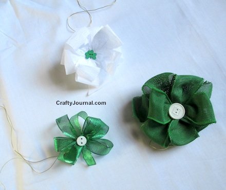 St. Patrick's Day Ribbon Bouquet by Crafty Journal