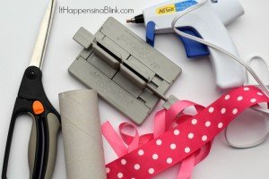 Earth Day Recycled Crafts DIY Bow Cuff