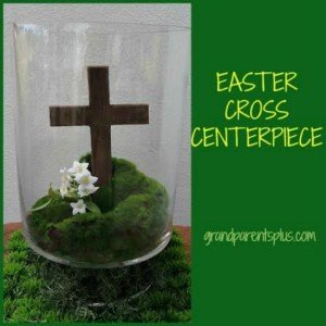Easter Cross Centerpiece