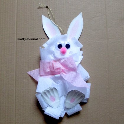 Big Bow Bunny by Crafty Journal