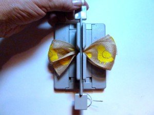 how to make ribbon bow