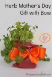 Herb Mother's Day Gift with Bow