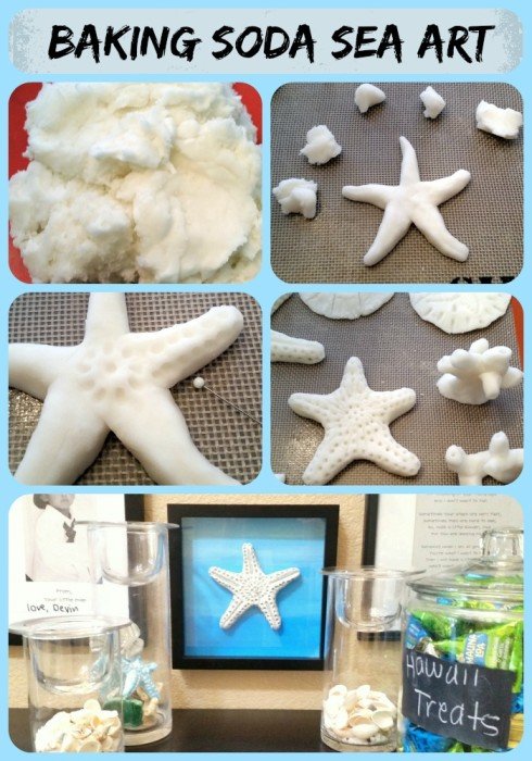 Baking Soda Dough Sea Art Crafty Projects