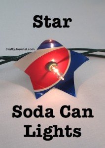 Star Soda Can Lights