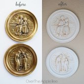 Updated Vintage Brass Plates