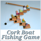 Cork Boat Fishing Game
