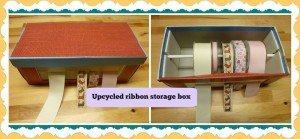 Ribbon storage box