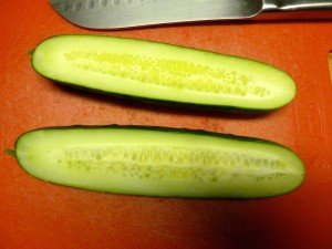 Chicken Salad Stuffed Cucumber Boats Recipe